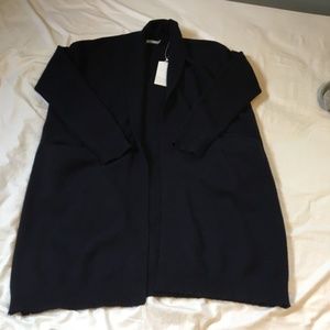 Vince Navy Extra Small Knit Cashmere Cardigan